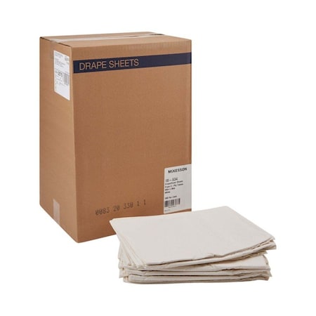 Mckesson Nonsterile Physical Exam General Purpose Drape, 40 x 48 Inch, 100PK 18-834